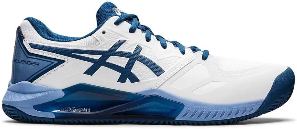ASICS Мужские теннисные кроссовки Challenger 13 Clay, серо-зеленые — фото 2