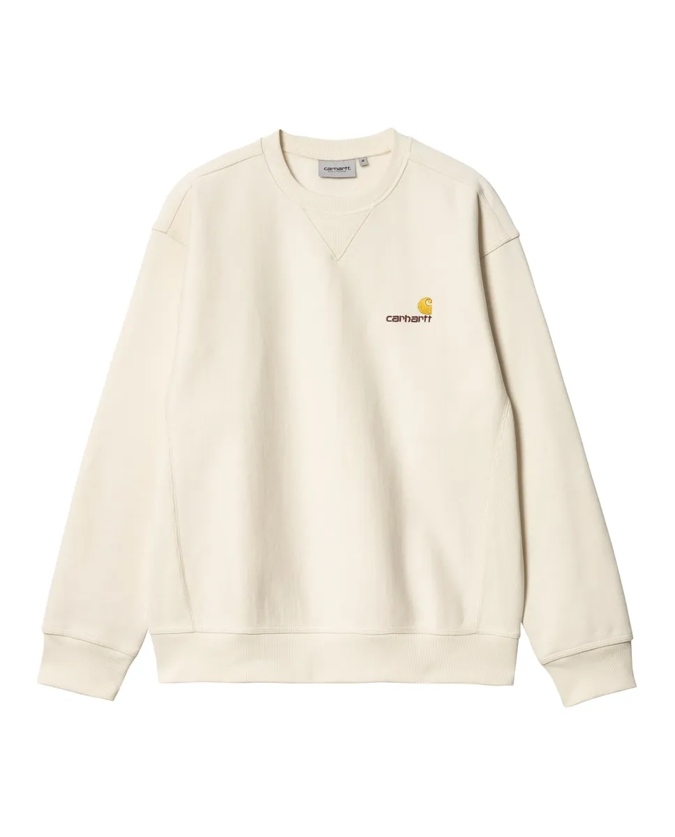 

Мужская спортивная толстовка American Script Sweat Carhartt WIP, белый