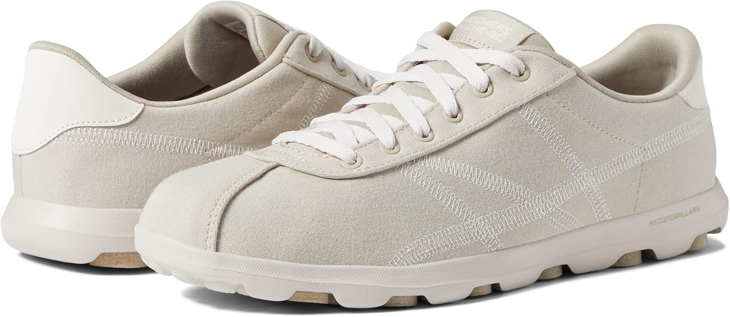 

Мужские кеды Skechers On the go 2.0 с тканевым верхом и шнуровкой, Taupe