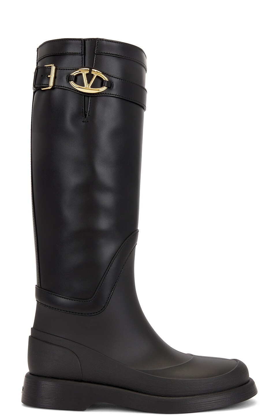 

Сапоги женские V Logo The Bold Edition Rainboot Valentino Garavani, цвет Nero