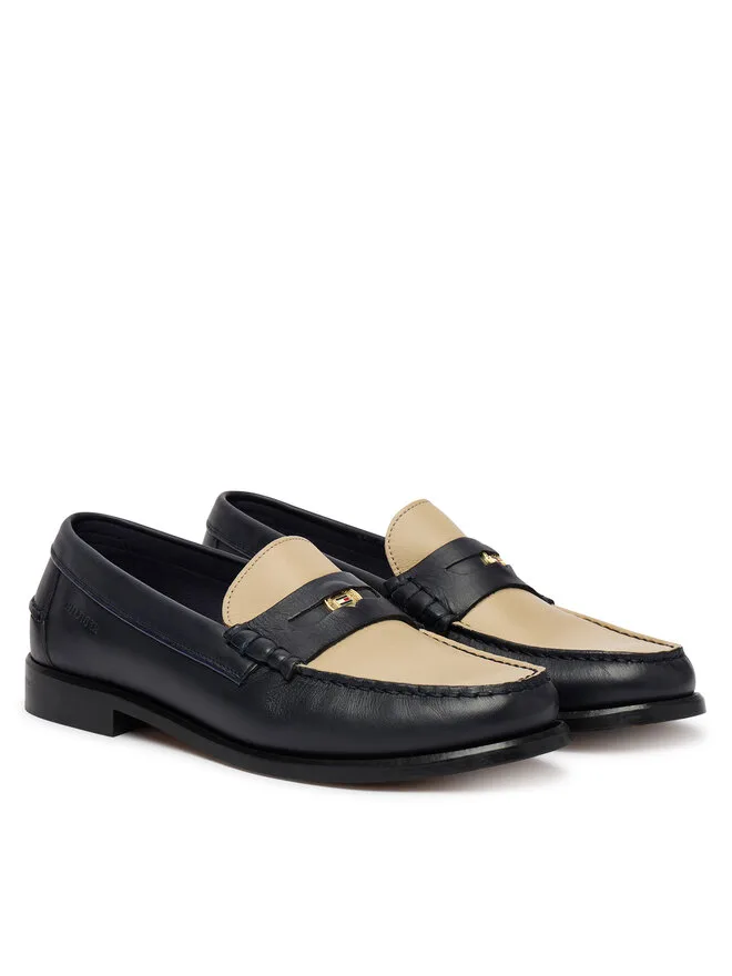 Tommy Hilfiger Мокасины Penny Crust FM0FM05836 темно-синие — фото 2