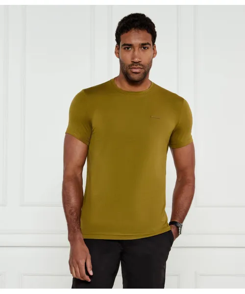 

Футболка Slim fit Calvin Klein, зеленый