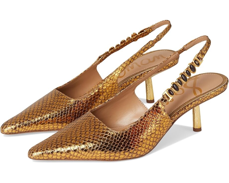 

Туфли Sam Edelman Baker, золотой