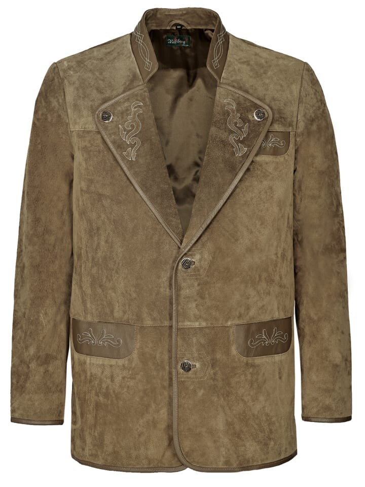 

Кожаная куртка JCC Trachtenjacke 31022146, оливковый