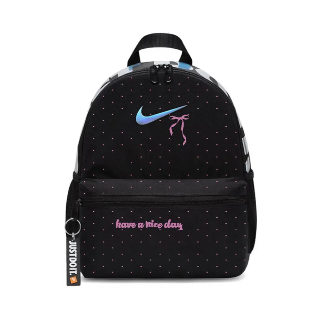 

Nike Тканевый рюкзак унисекс черный, Pink Bowknot