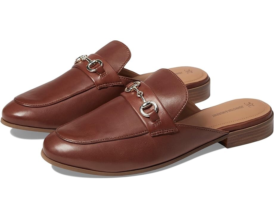 Тапочки Johnston & Murphy Ali Bit Mule, цвет Cognac
