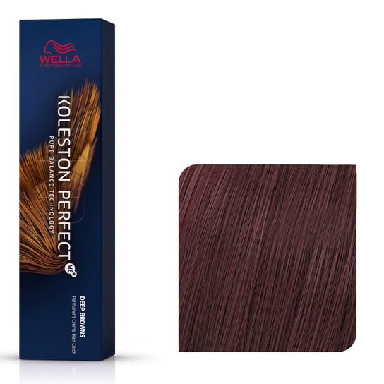 Стойкая краска для волос 4/75 60мл Wella Koleston Perfect ME+ — фото 2