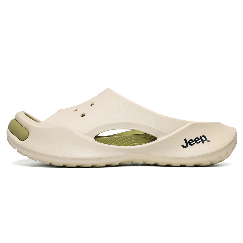 

Сланцы с амортизацией Unisex Jeep, sugar белый & army зеленый