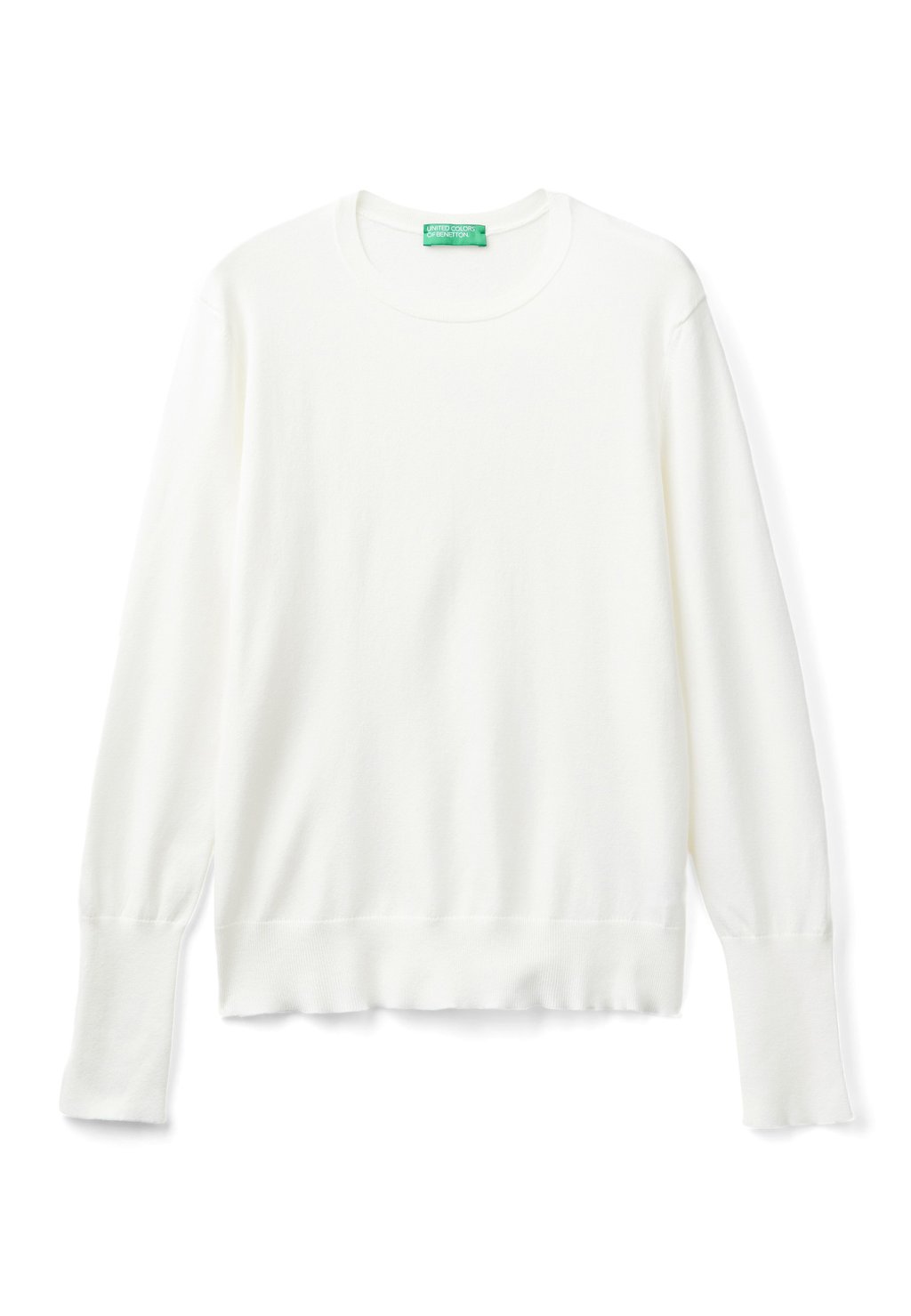 

Джемпер SLIM FIT IN BLEND. United Colors of Benetton, белый
