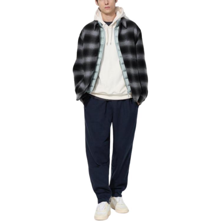 

UNIQLO Повседневные брюки унисекс темно-синие