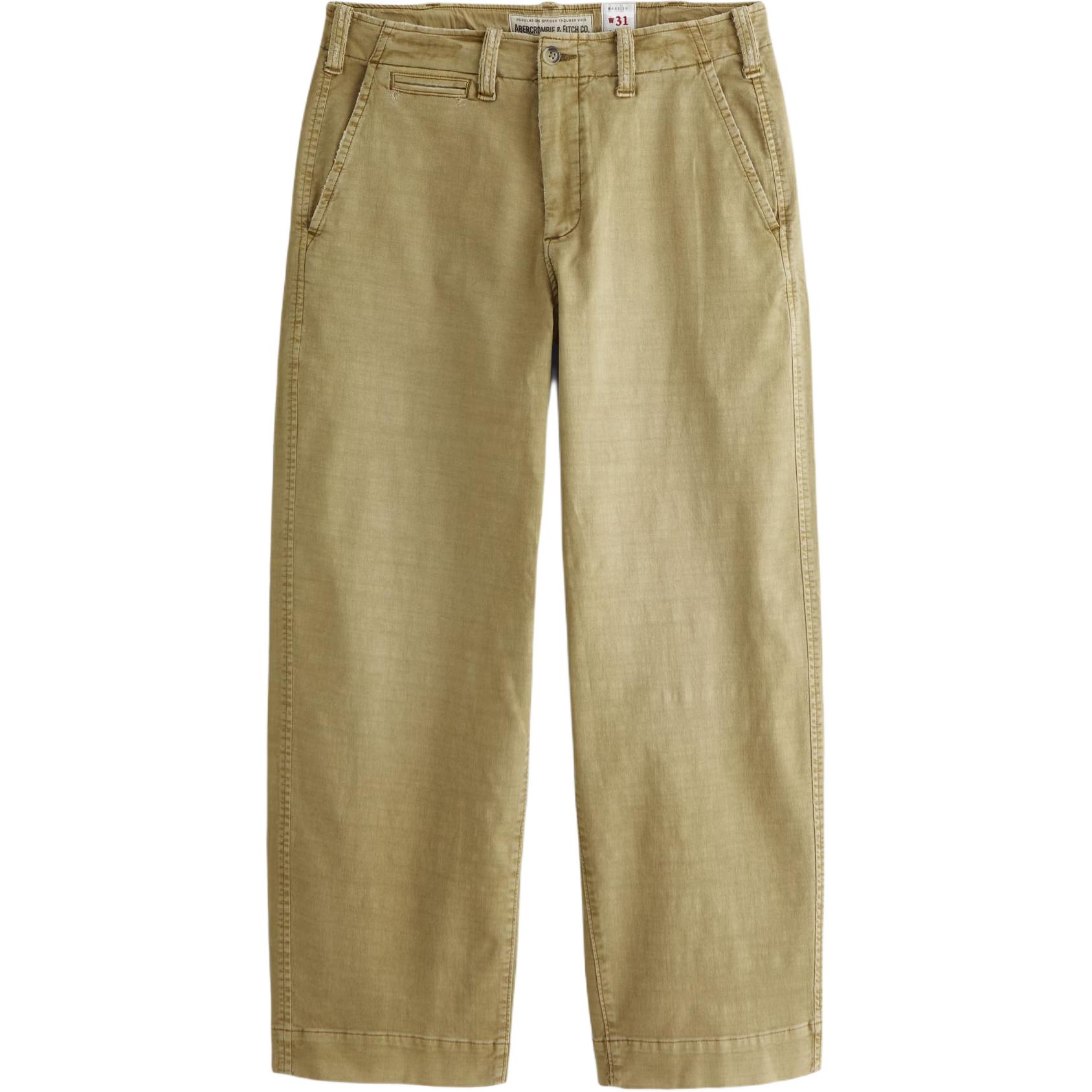 

Мужские повседневные брюки Abercrombie＆Fitch, хаки