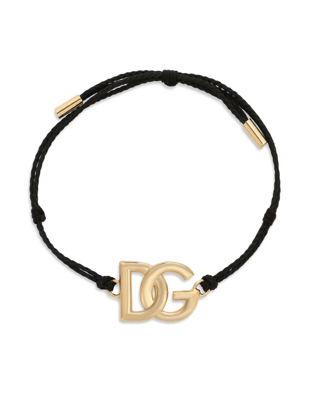 

Браслет с подвеской-логотипом DG DOLCE & GABBANA, золотой