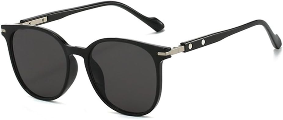 

Солнцезащитные очки UV400 с овальными заклепками и градиентным рисунком в стиле панк, подходят для женщин и мужчин, для бега и занятий спортом на открытом воздухе UYPTK, Black Grey