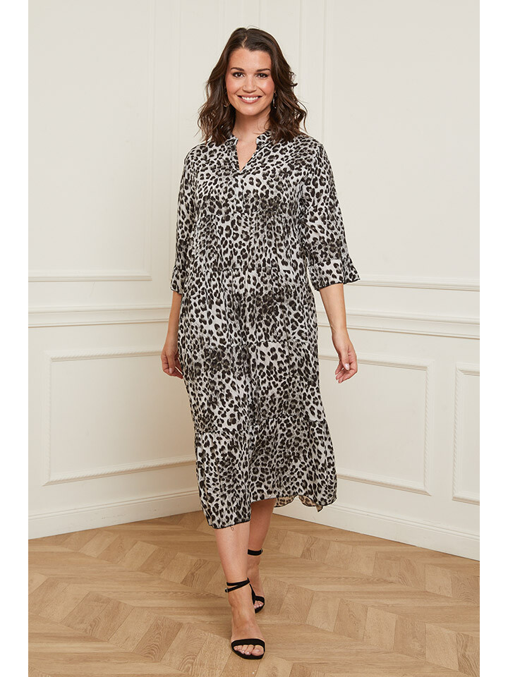 

Платье Curvy Lady, серо-черный