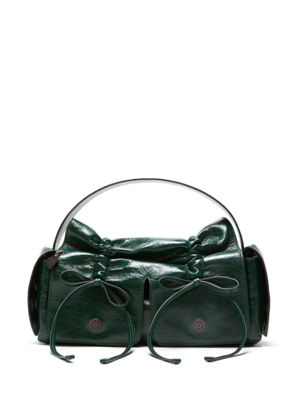 

Сумка-тоут с несколькими карманами Acne Studios, зеленый