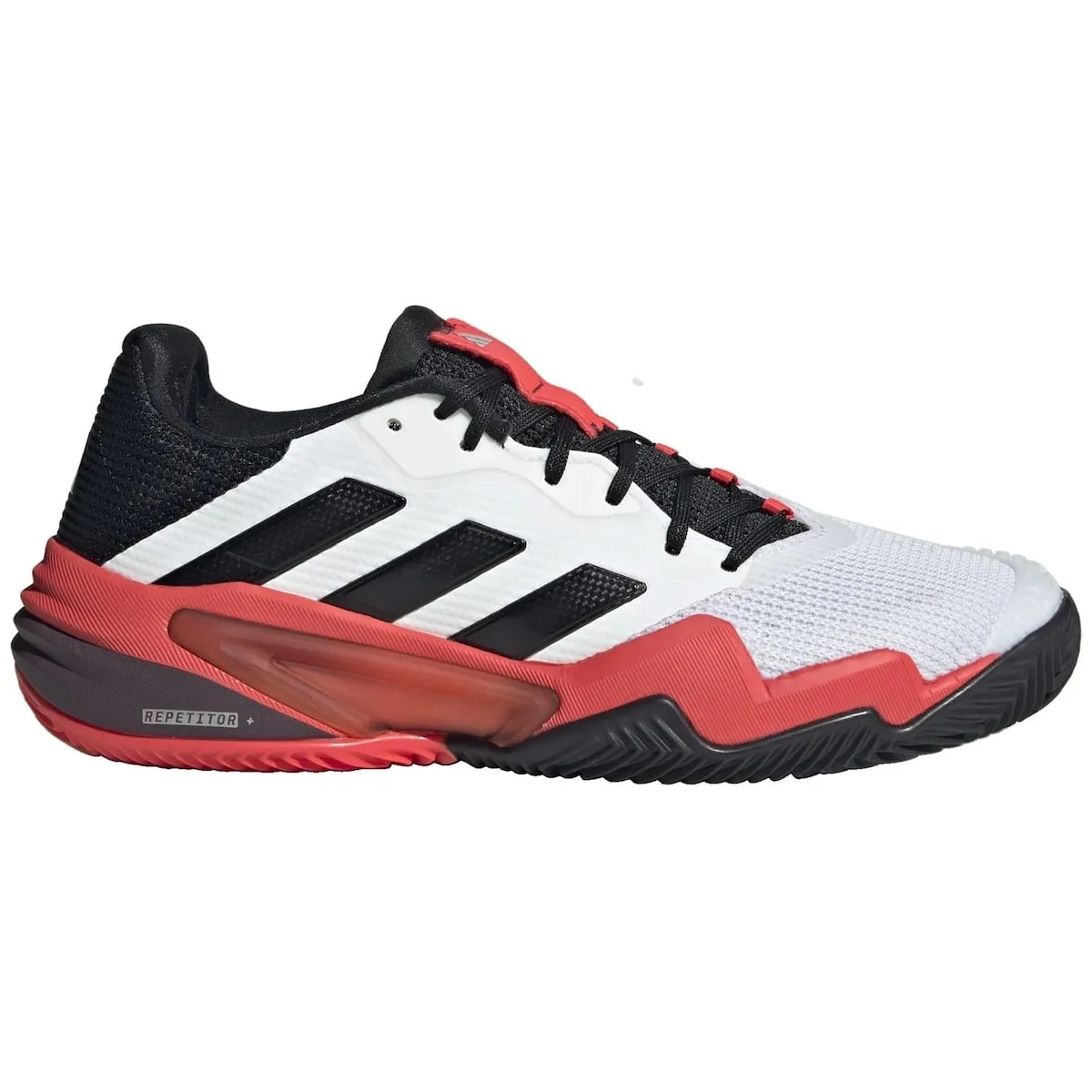 

Мужские теннисные кроссовки Adidas BARRICADE CLAY, белый/красный