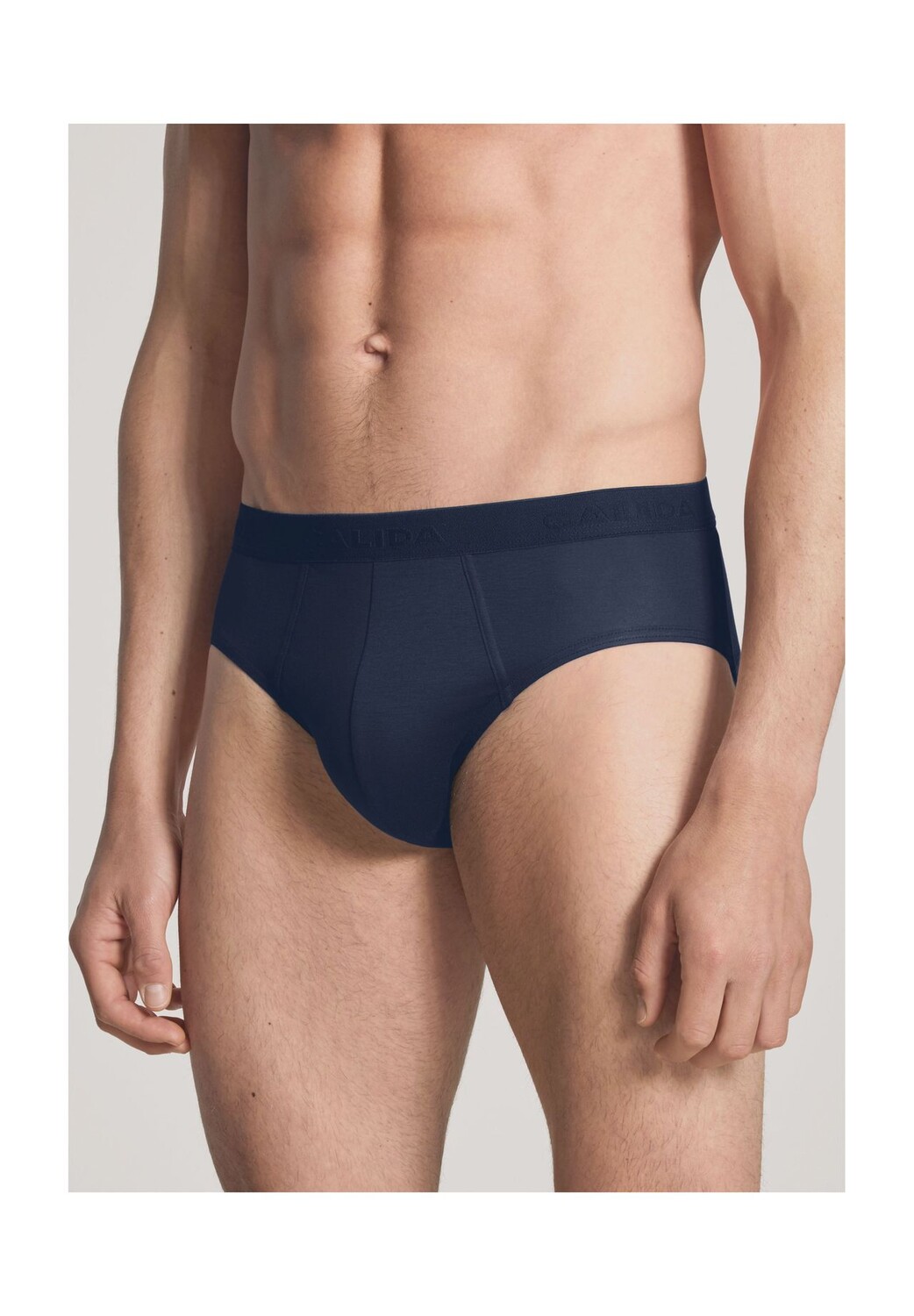 

Трусы 100% NATURE, эластичный пояс, однотонные, мужские CALIDA, цвет Saphir Blue