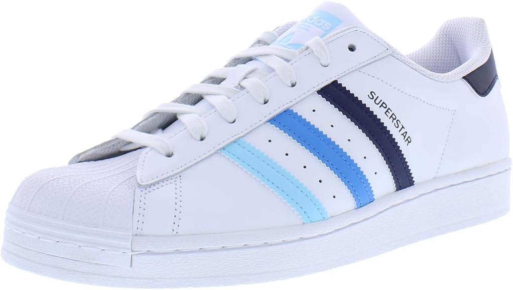 

Мужские кроссовки adidas Originals Superstar Classic низкие, белый/синий