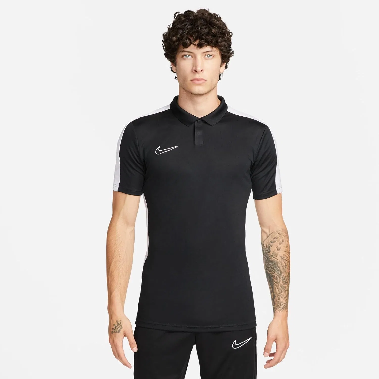 Мужская поло-рубашка Nike M NK DF Acd23 с коротким рукавом и короткими рукавами — фото 2