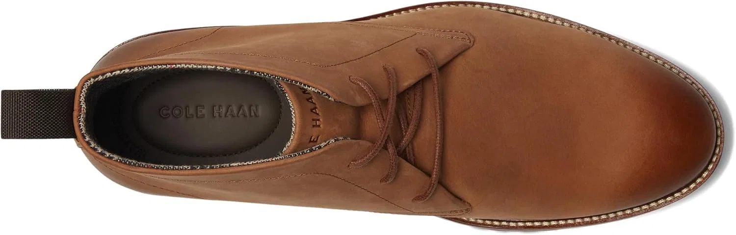 Мужские ботинки Cole Haan Berkshire Lug Chukka BootFashion Boots, Dark Sequoia Natural — фото 2