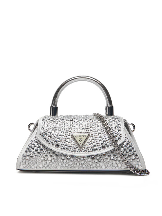

Сумочка HWXY95 28780 Guess, серебряный, Серебристый, Сумочка HWXY95 28780 Guess, серебряный