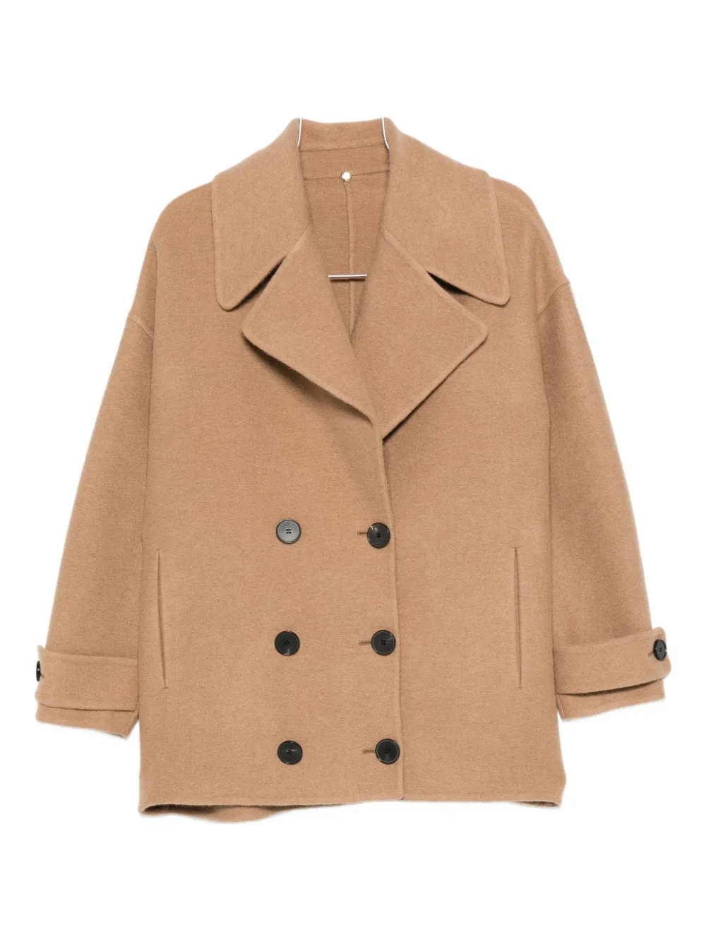 

Двубортное пальто N7, коричневый