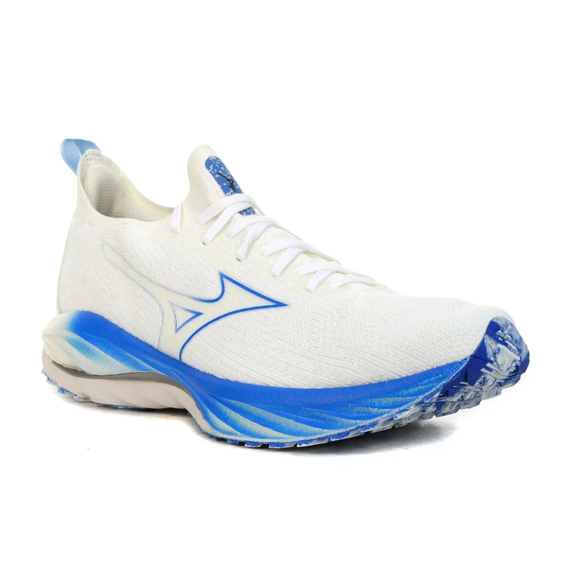 

Мужские кроссовки Mizuno Wave Neo Wind 41136701PE белого и синего цвета RHS6451