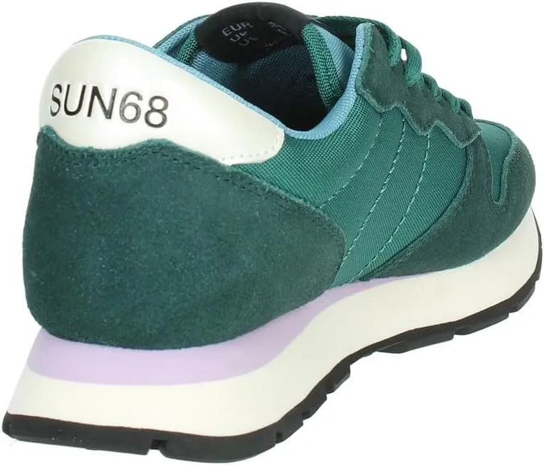 Кроссовки SUN68 Women's Ally Solid Nylon Accessories, Green — фото 3
