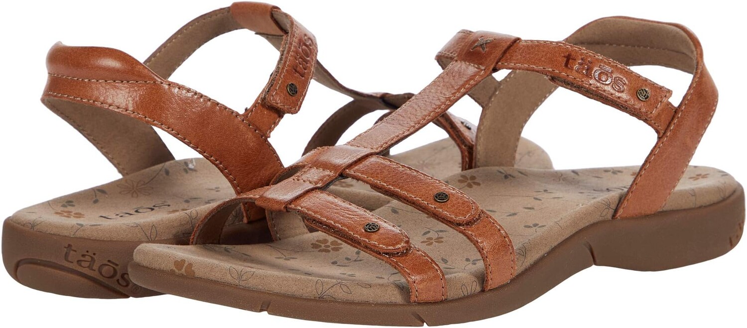 Сандалии на плоской подошве Trophy 2 Taos Footwear, цвет Honey