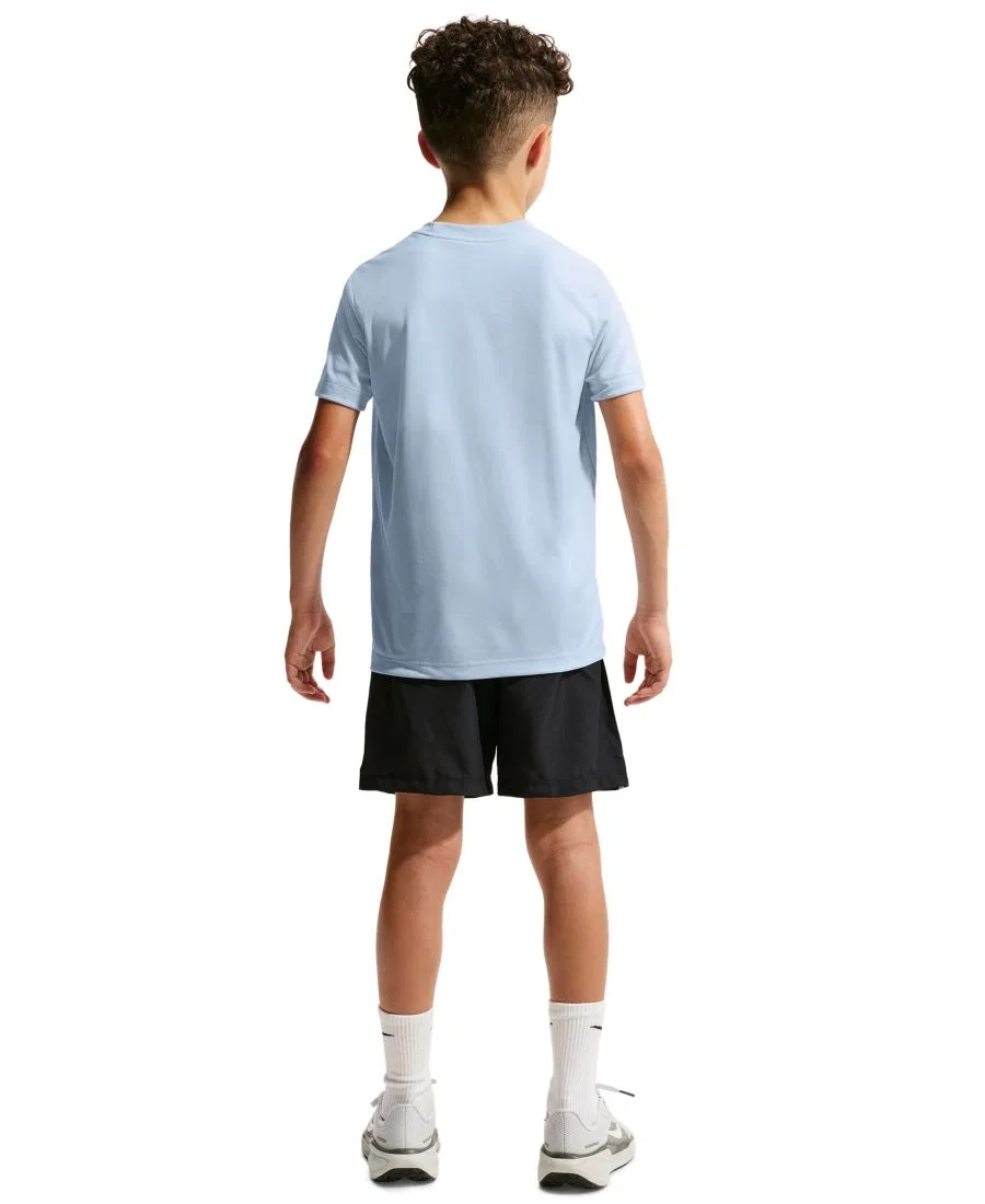 Детские тренировочные шорты Multi Dri-FIT, размер 8-20 Nike, черный/белый — фото 4
