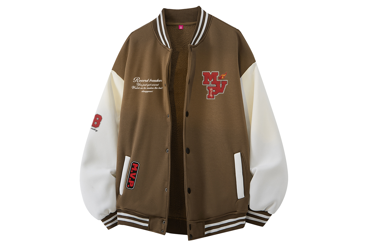 

Disney Бейсбольная майка унисекс, Coffee (Thickened Fleece-Lined)