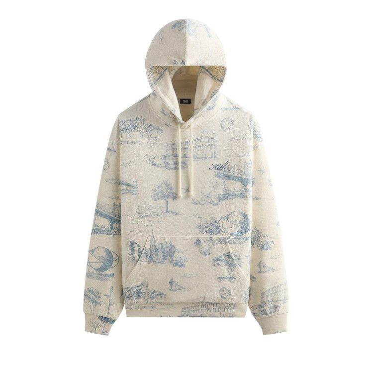 

Худи Kith New York Toile Nelson Hoodie, Sandrift