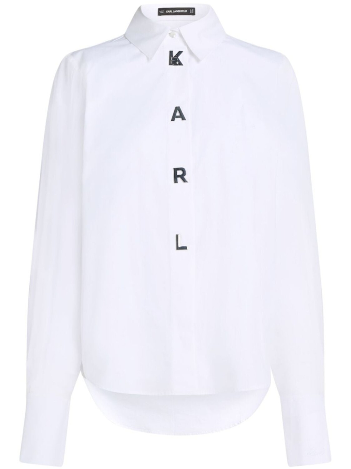 

Рубашка Letters Karl Lagerfeld, белый