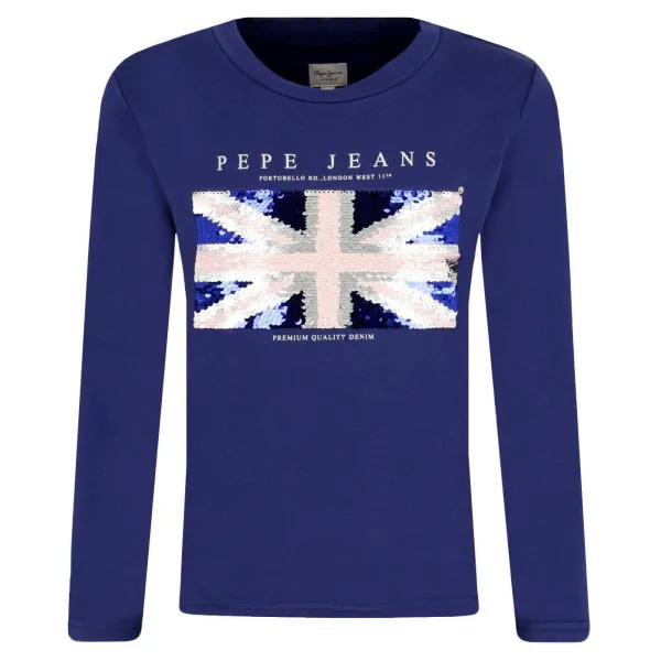 

Блузка бобби стандартного кроя Pepe Jeans London, синий