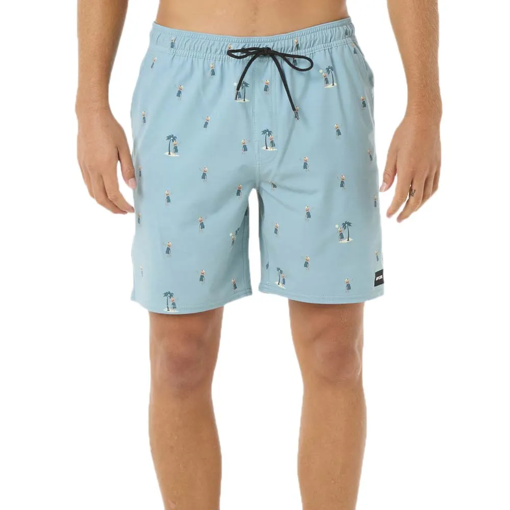 

Шорты для плавания Rip Curl Hula Breach Volley, синий