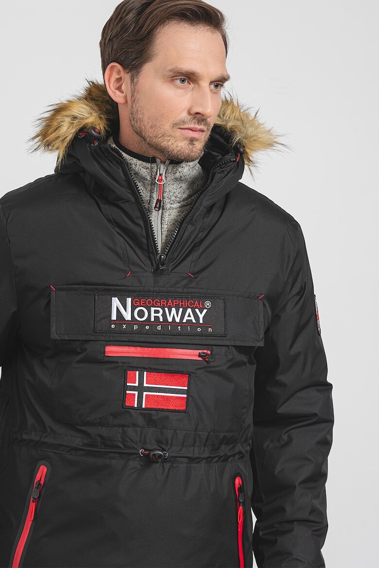 

Зимняя куртка Axpedition с капюшоном Geographical Norway, черный