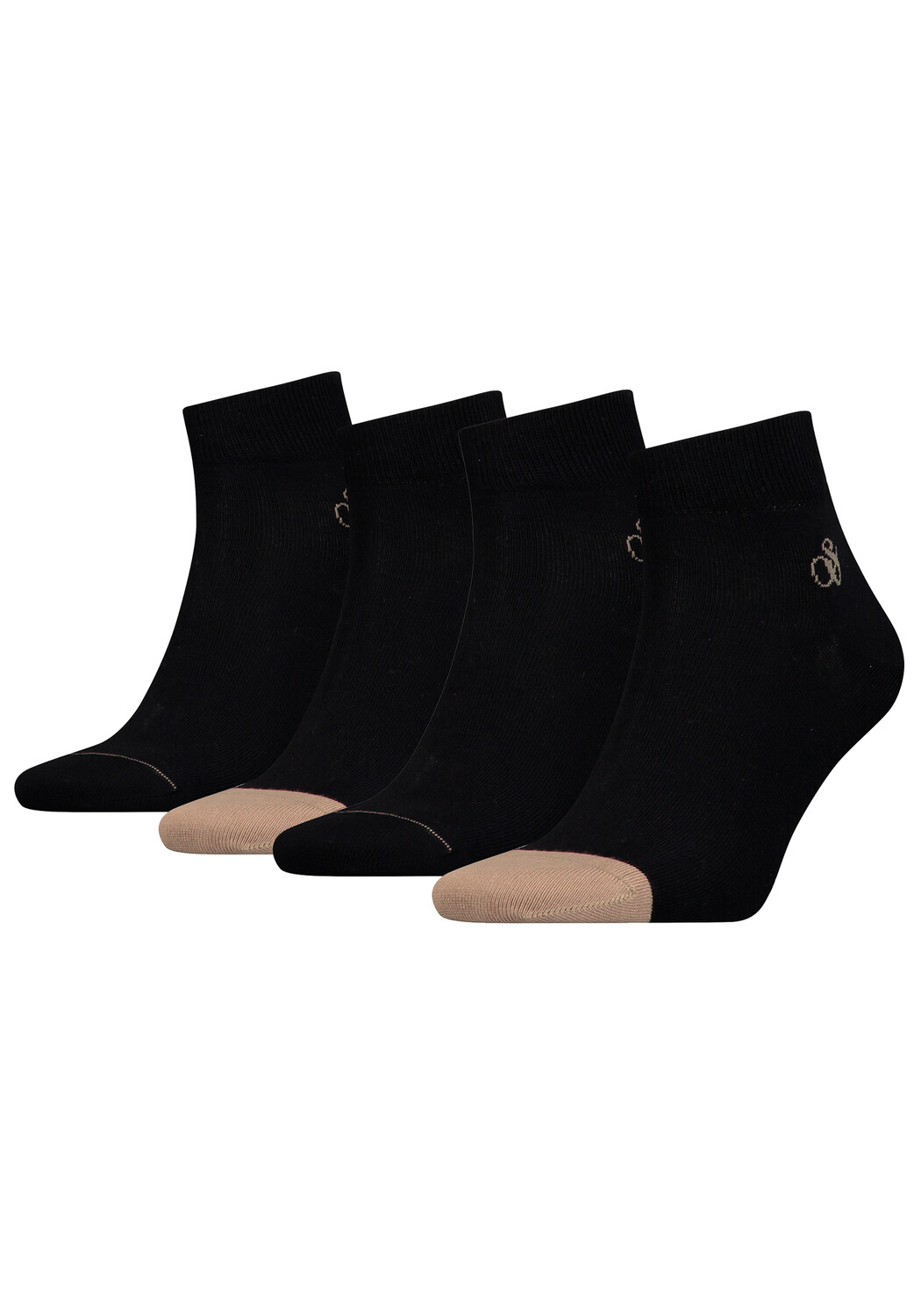 

Носки Scotch & Soda SCSO Dip Toe Quarter 4P, черный