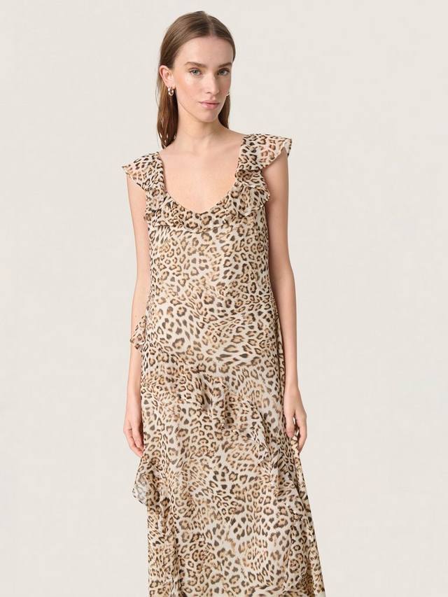 

Бесплатное платье макси с леопардовым принтом Soaked In Luxury