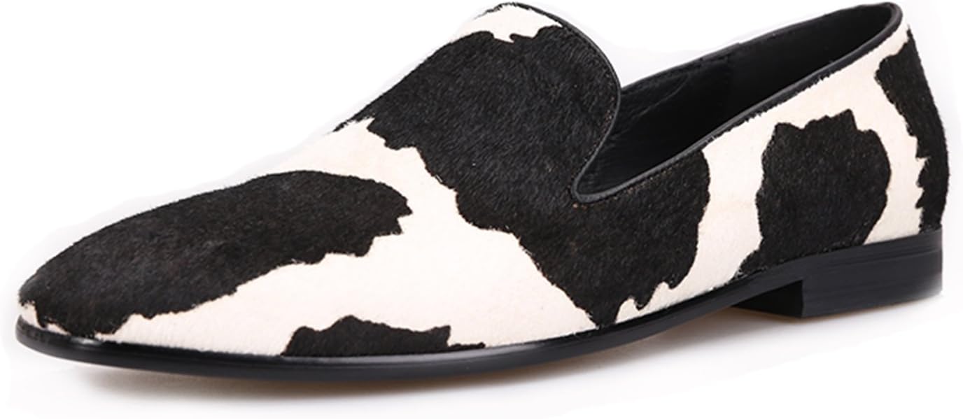 

Мужские лоферы HIHANN с черной и белой строчкой, модная обувь для вечеринок и выпускного, мужские туфли, мокасины, мужские балетки Hi&Hann