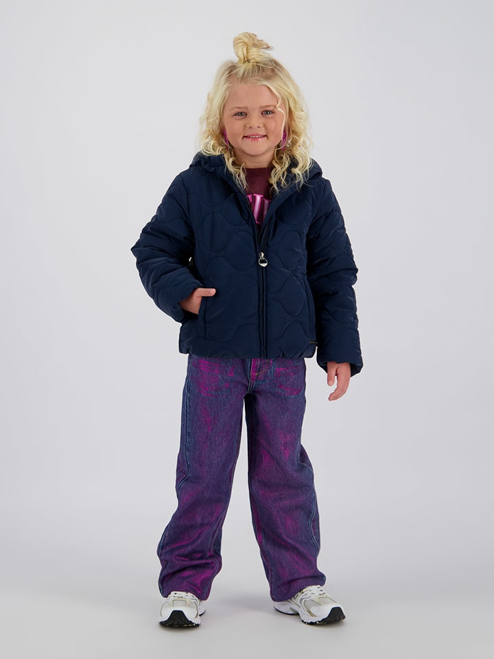 

Vingino Стеганая куртка "Таниже" темно-синего цвета