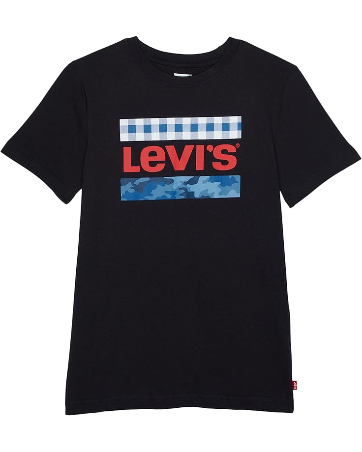 

Футболка Levi's Kids Sportswear Graphic T-Shirt, черный