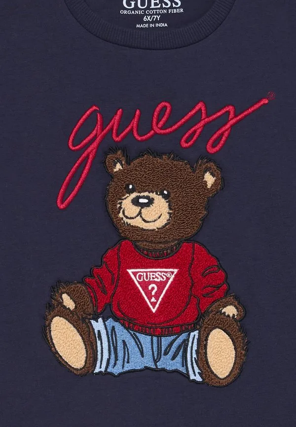 Детская футболка с длинными рукавами core baby, Guess, Smart Blue — фото 3