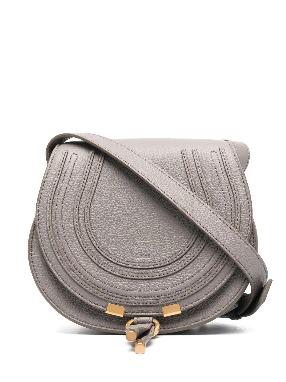 

Маленькая сумка Marcie Saddle CHLOÉ, серый