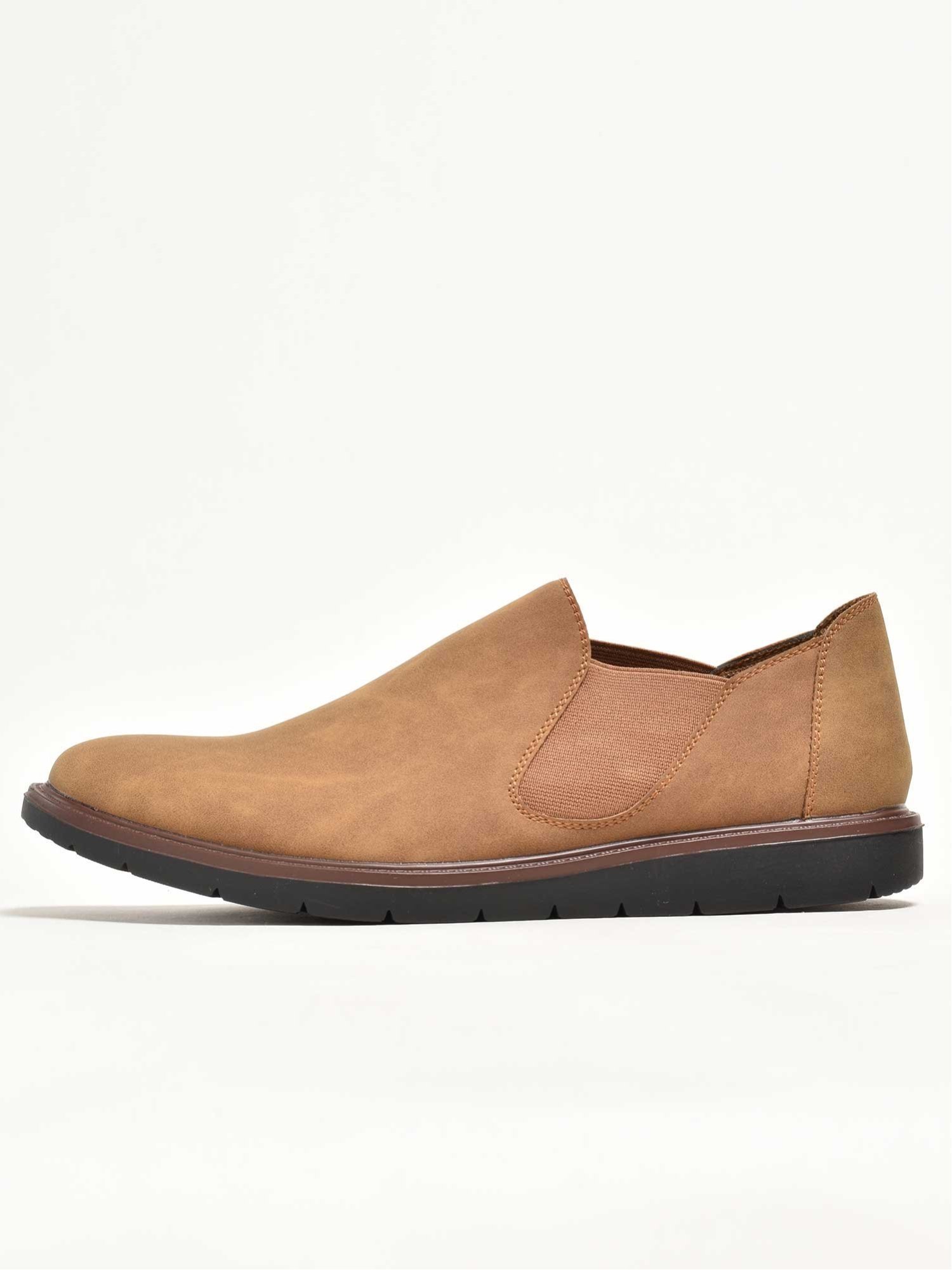 Слипоны Боковые вставки Svec, brown