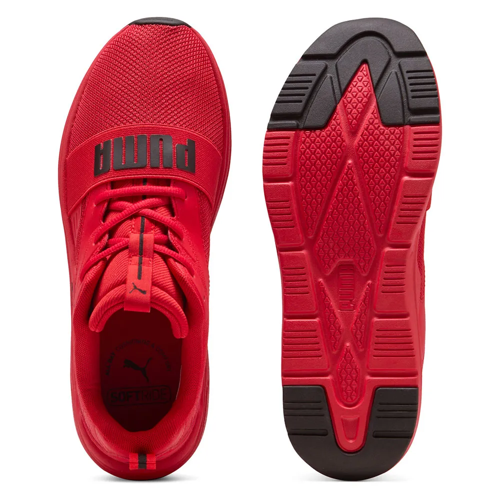 Беговые кроссовки Puma Softride Wired 2, красный — фото 2