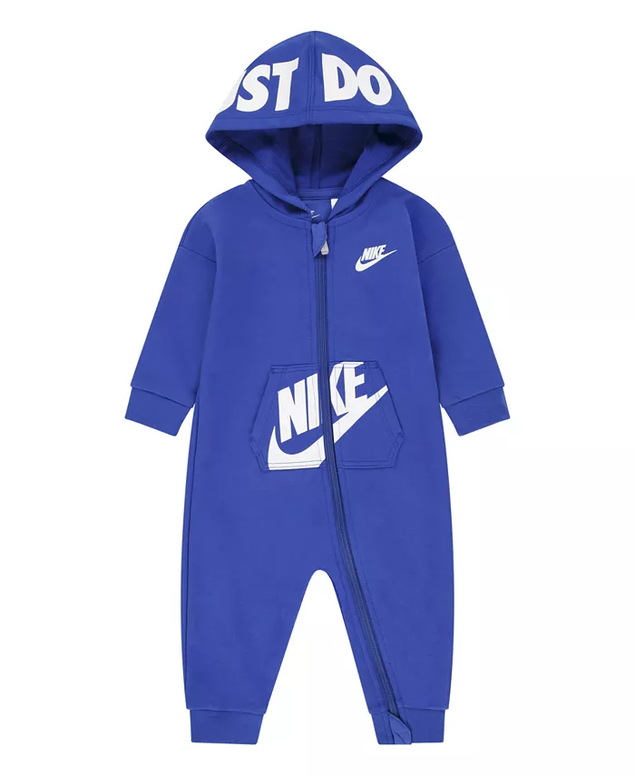 

Комбинезон с молнией и логотипом для мальчиков Nike, синий