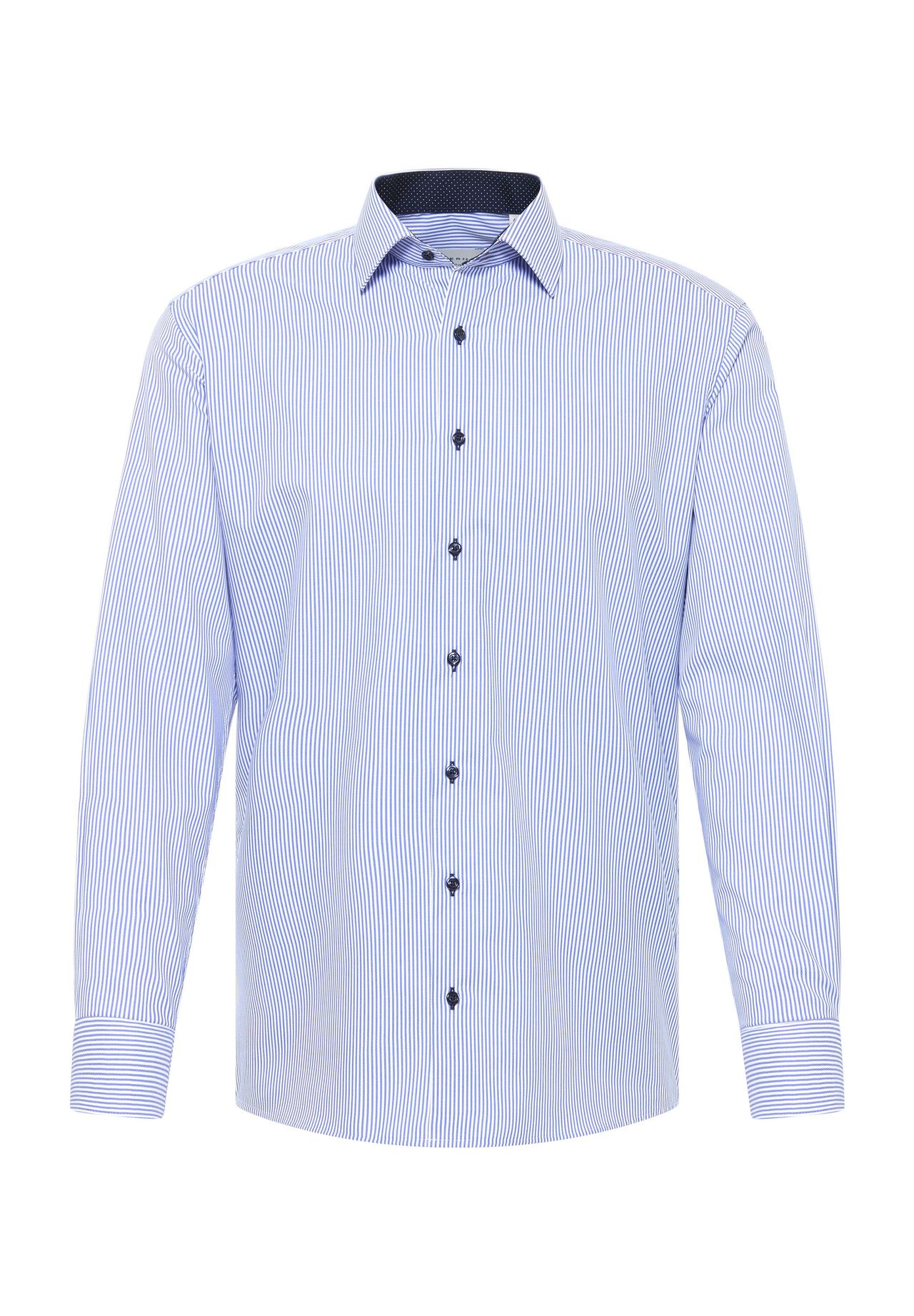 

Рубашка из твила Fineliner MODERN FIT ETERNA, синий