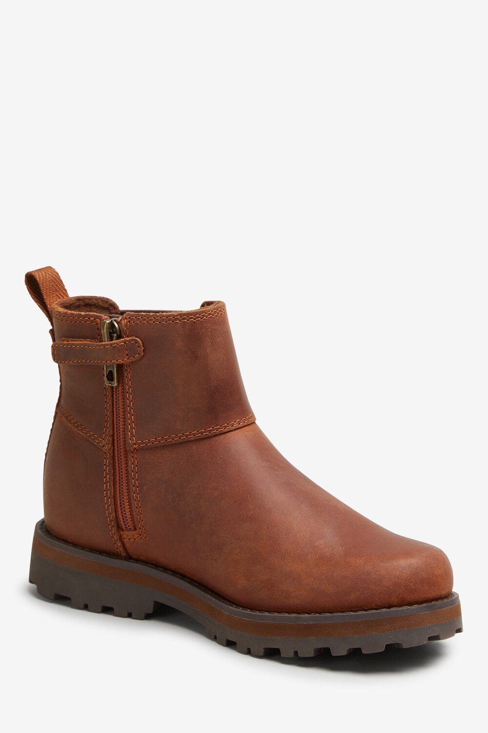 Коричневые детские туфли челси курма Timberland, коричневый — фото 2