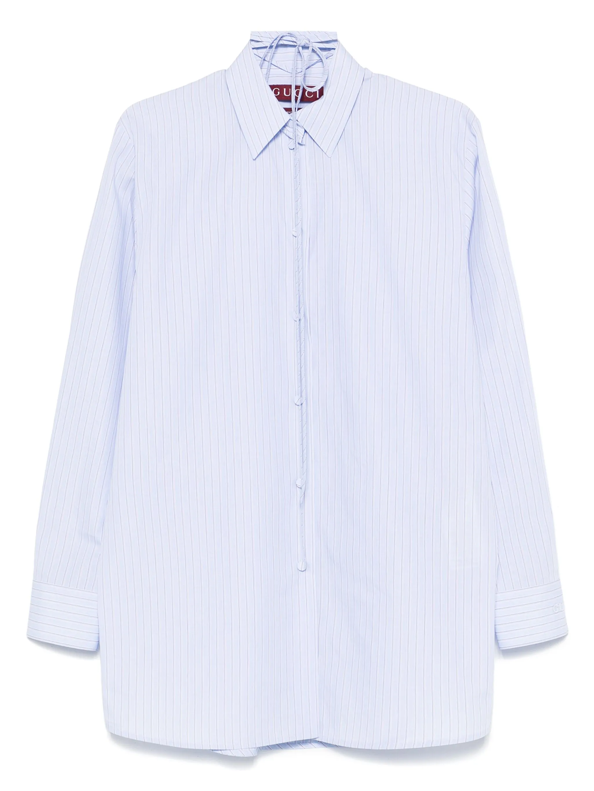 

Рубашка в полоску Gucci, синий