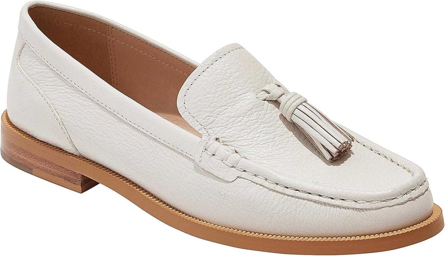 

Лоферы Jack Rogers Wells Mid Heel, цвет Oat Milk